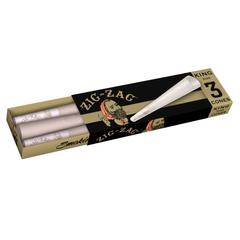 Zig Zag Paper Cones 3ct King Size