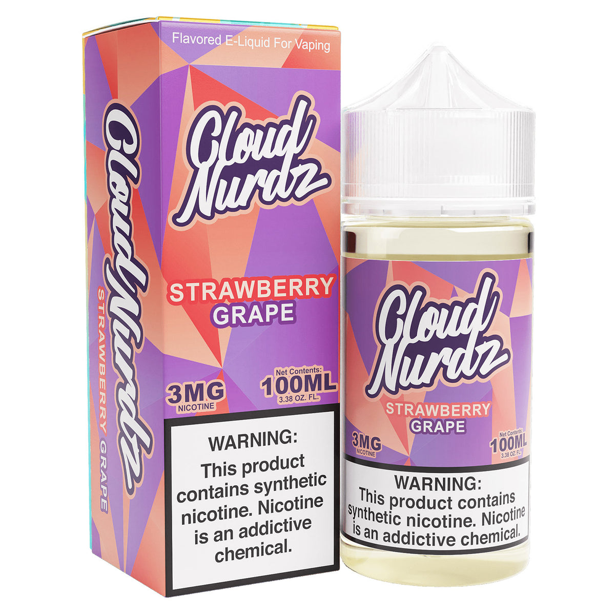 Cloud Nurdz 100mL Grape Strawberry