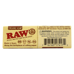 Raw 1 1/4 Size Rolling Paper