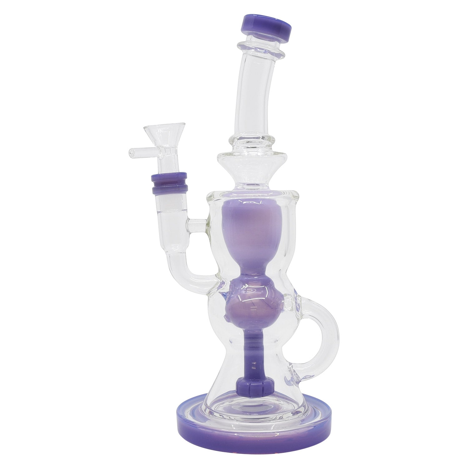 10.2" 470gr Assorted Color Perc Recycler B10