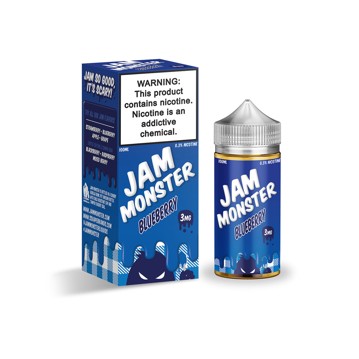 Jam Monster 100ml Blueberry