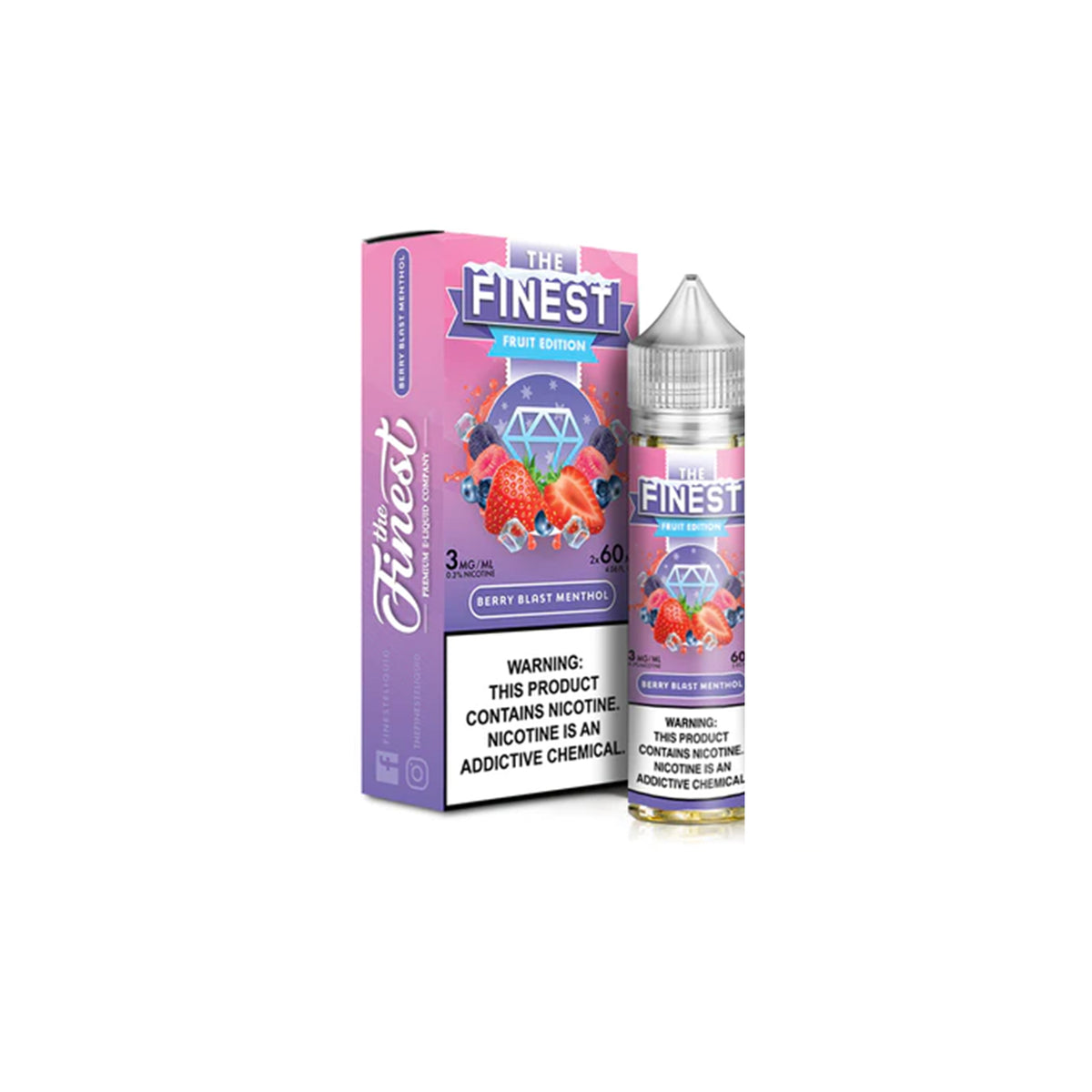 The Finest 60ml Berry Blast Menthol
