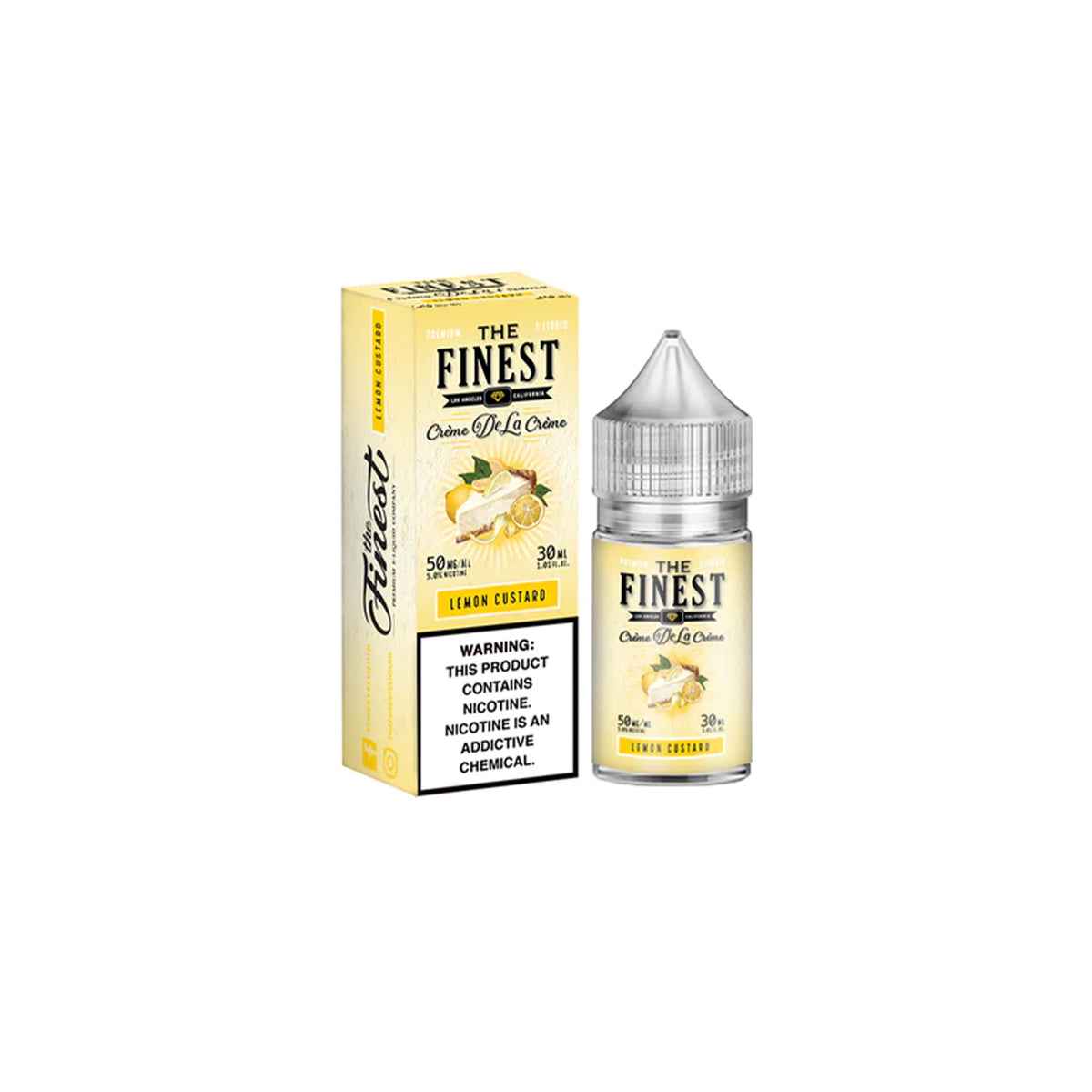 The Finest Salts 30mL Lemon Custard