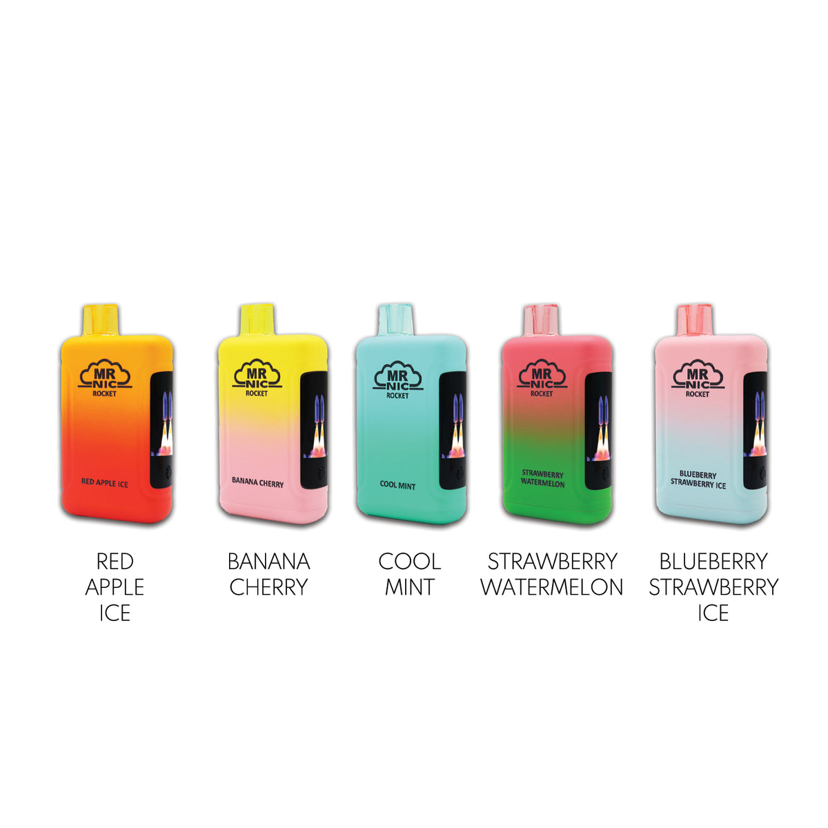 mr vape flavors MR NIC 20ml Rocket Disposable 18000 Puff 5% – Kings of Vapor and Smoke