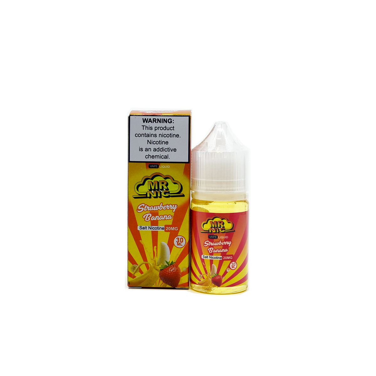 MR NIC 30ml Strawberry Banana Salt