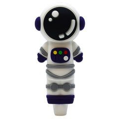 4.25" Colored Astronaut Silicone Hand Pipe