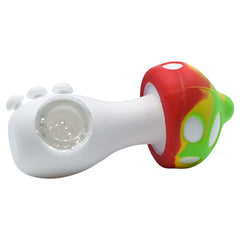 4.25" Mushroom Shape Silicone Hand Pipe