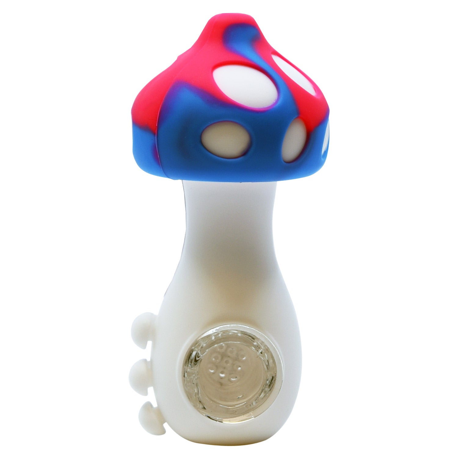 4.25" Mushroom Shape Silicone Hand Pipe