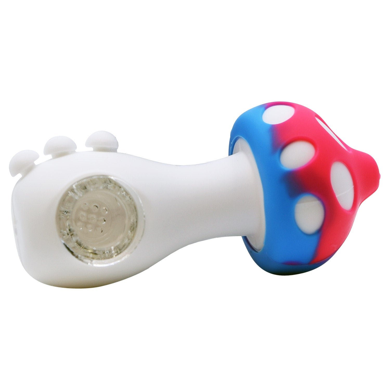 4.25" Mushroom Shape Silicone Hand Pipe