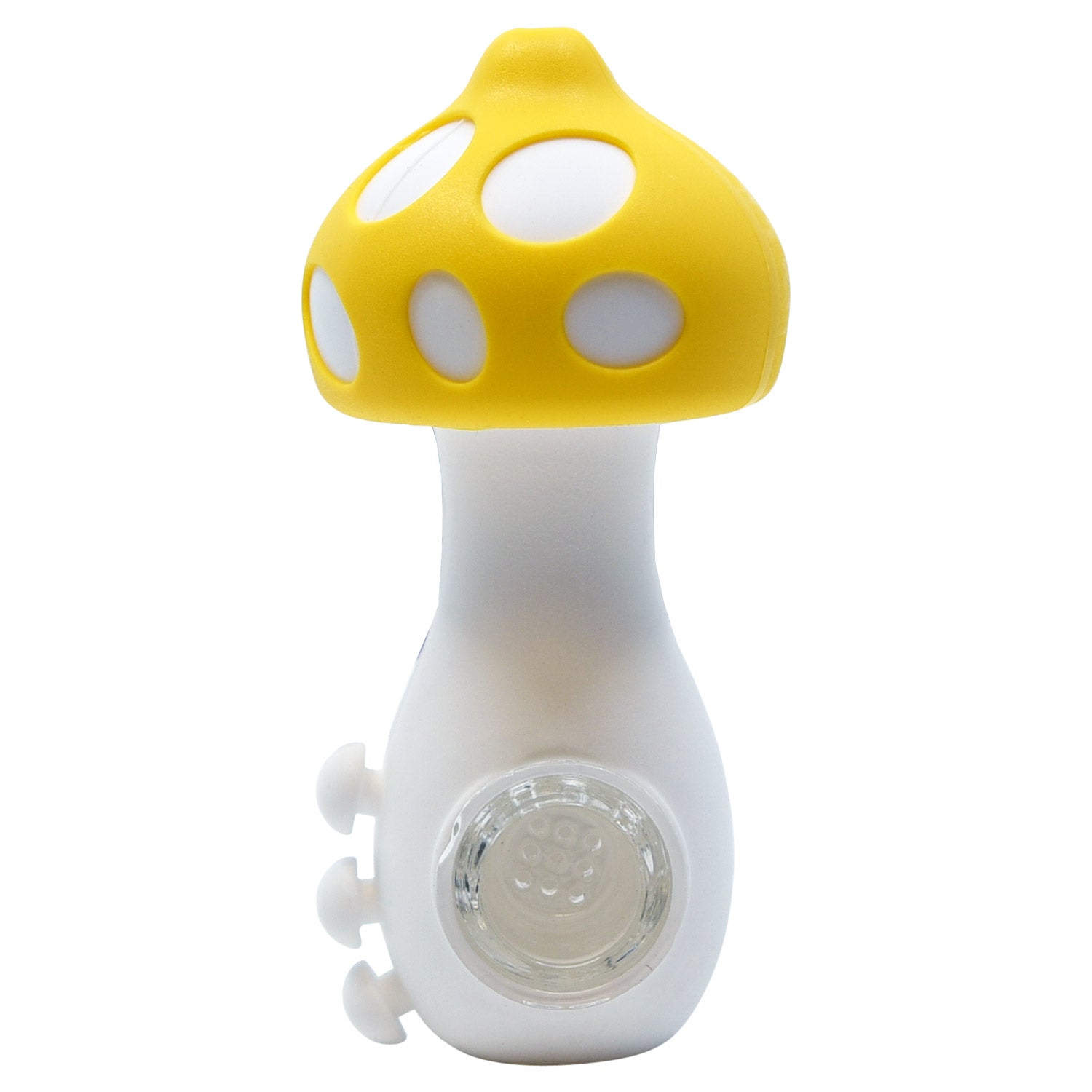 4.25" Mushroom Shape Silicone Hand Pipe