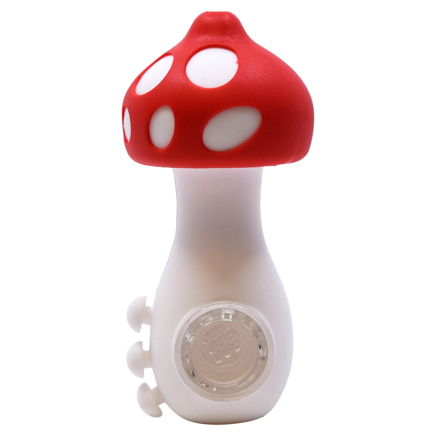 4.25" Mushroom Shape Silicone Hand Pipe