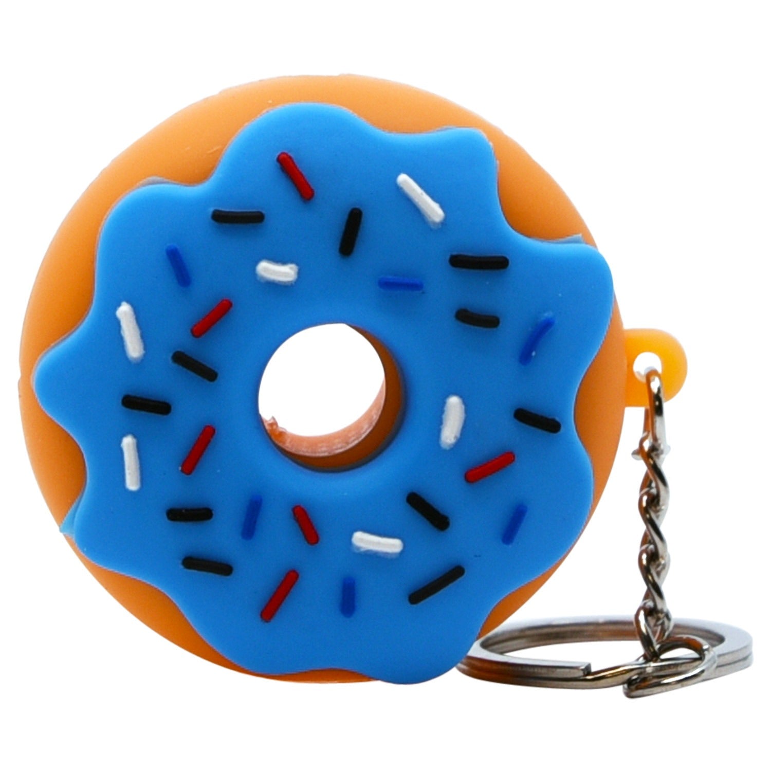 Round Colored Donut Silicone Pipe