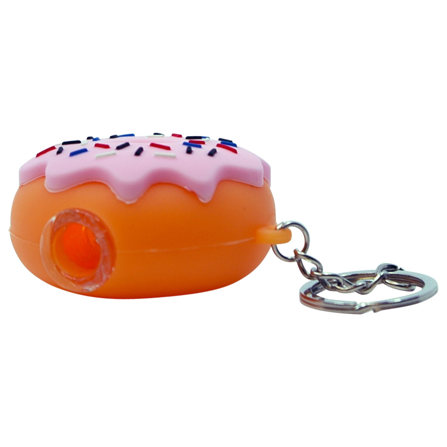 Round Colored Donut Silicone Pipe