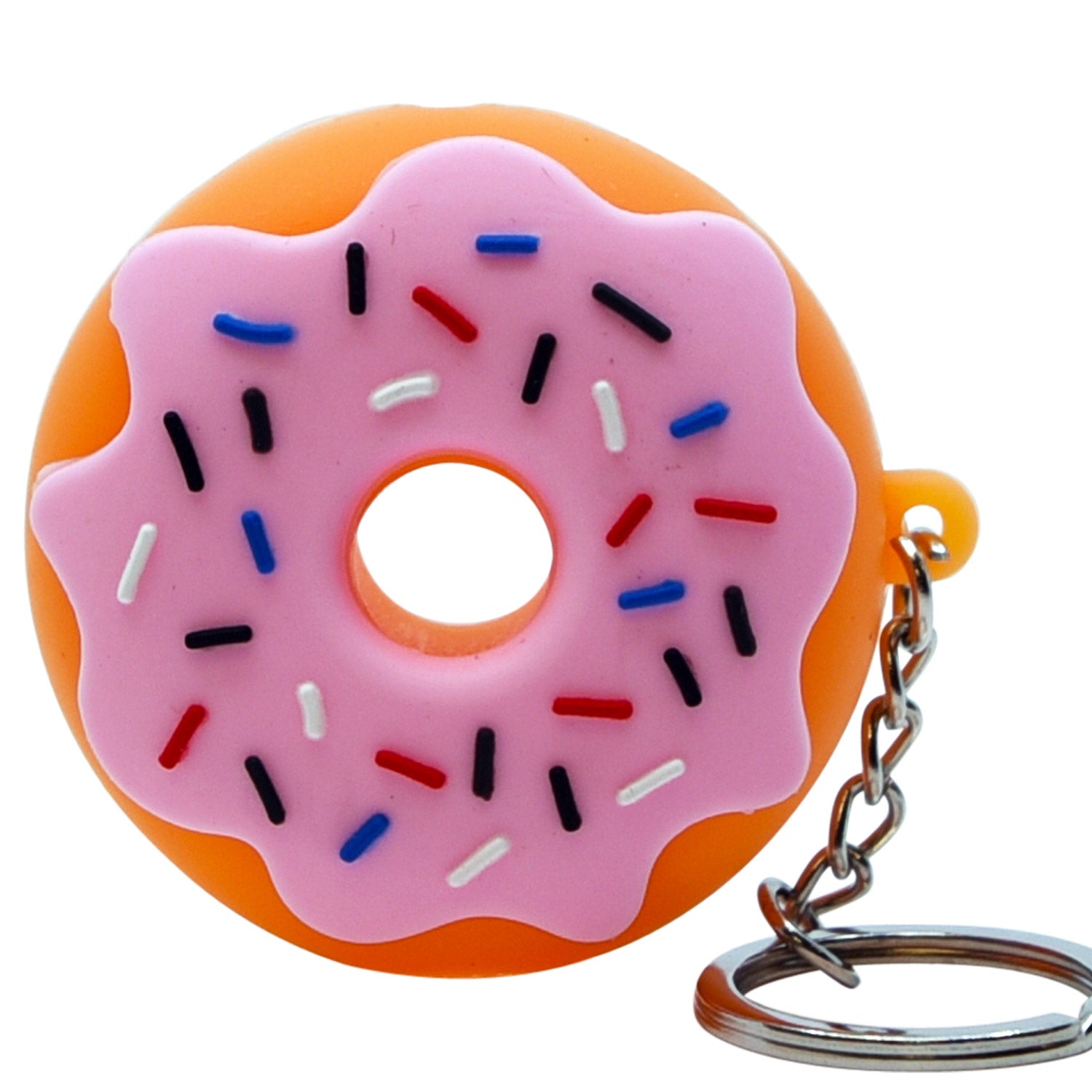 Round Colored Donut Silicone Pipe