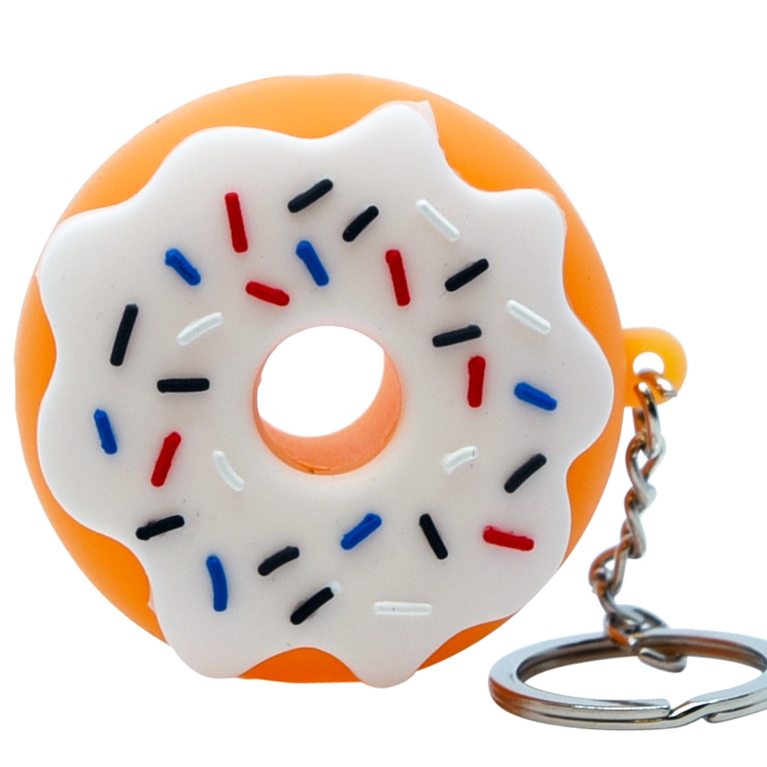 Round Colored Donut Silicone Pipe
