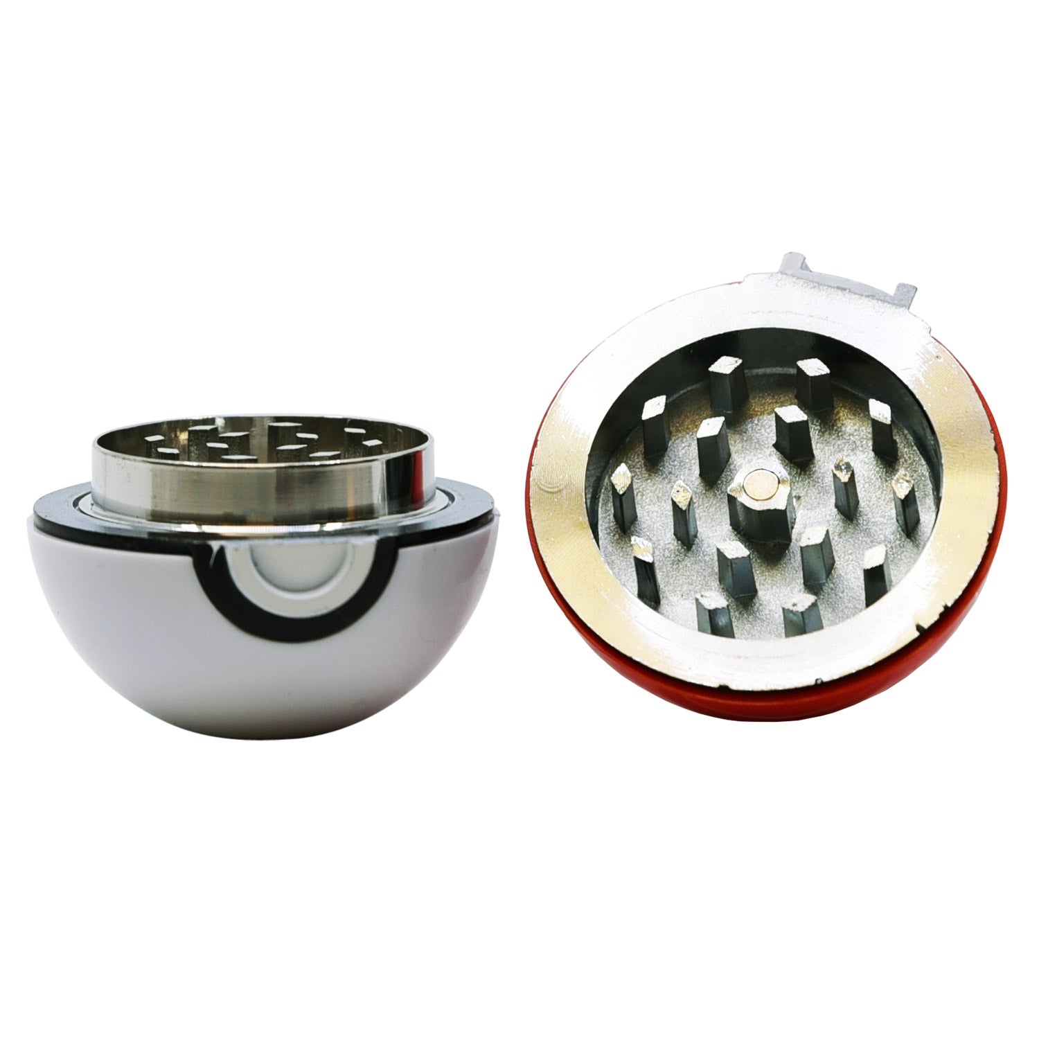 52mm 3 Part Poke Ball Metal Grinder