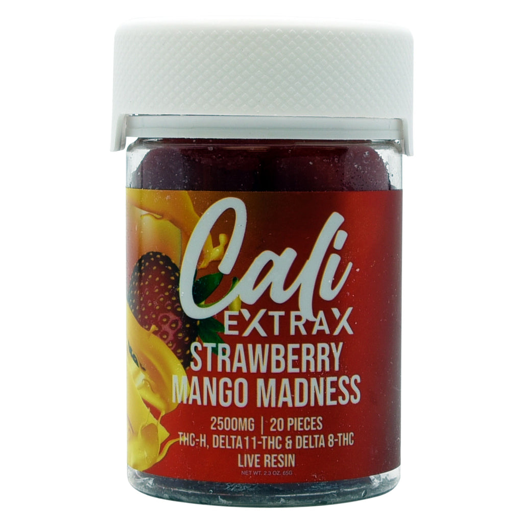 Cali Extrax - Live Resin THC-H/D11/D8 - 2500mg Gummies 20pc