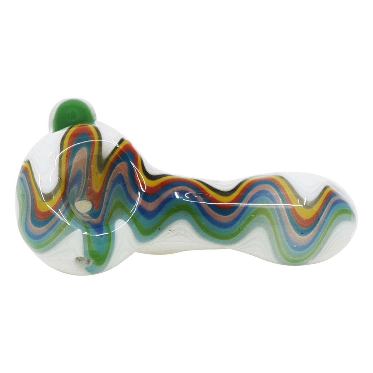 3" Color Whirl Hand Pipe H24