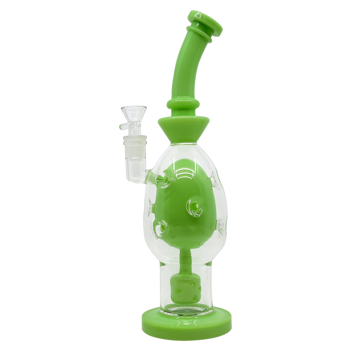10.2" Clear Faberge Water Pipe B18