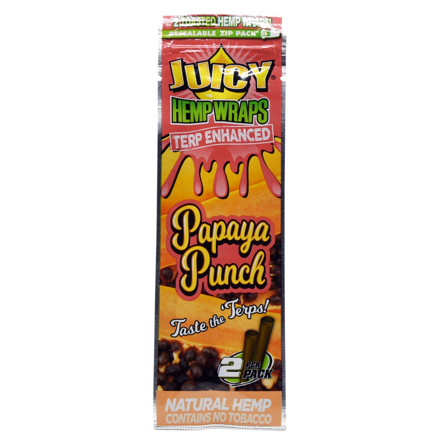 Juicy Jay's Terp Enhanced Hemp Wraps 2pck