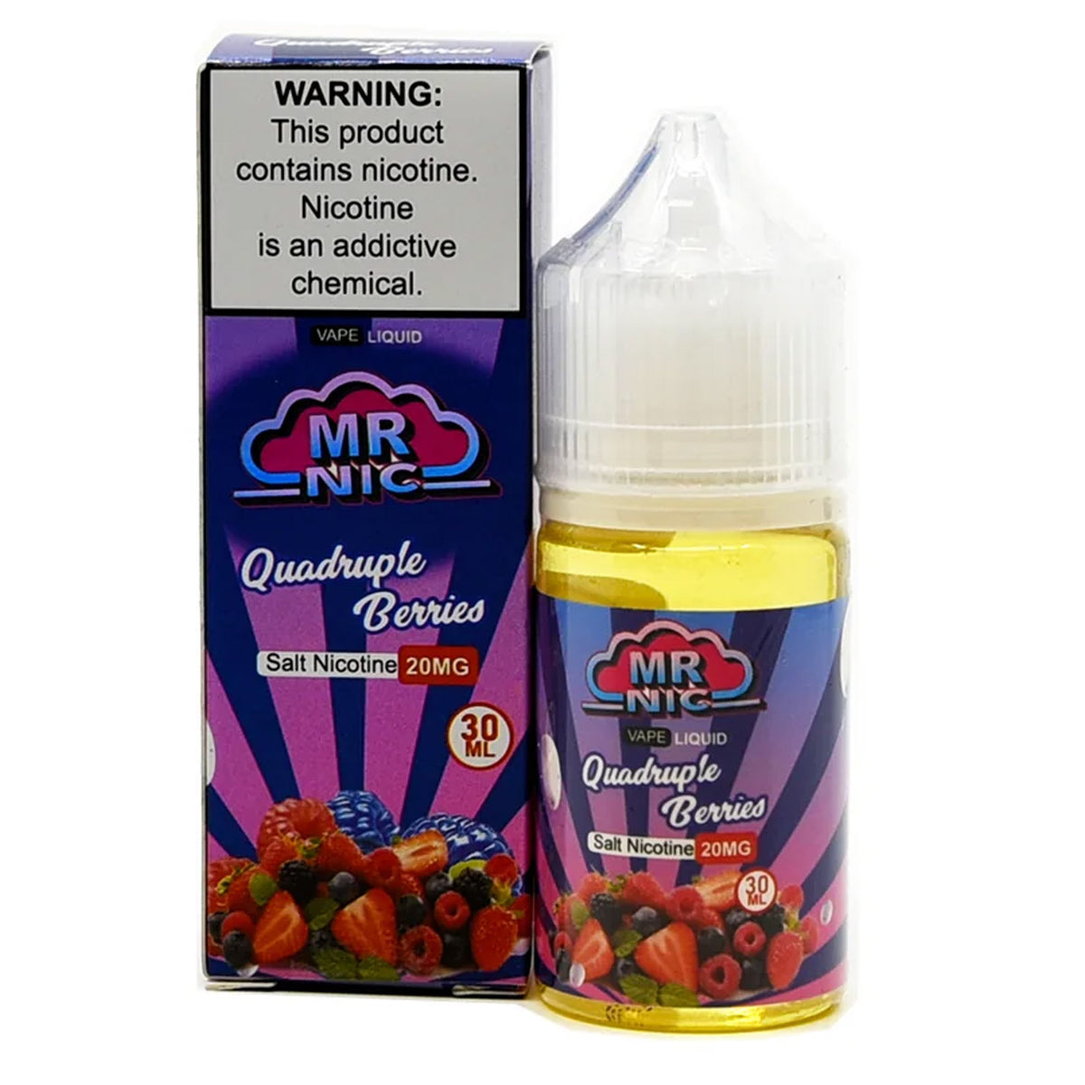 MR NIC 30ml Quadruple Berry Salt