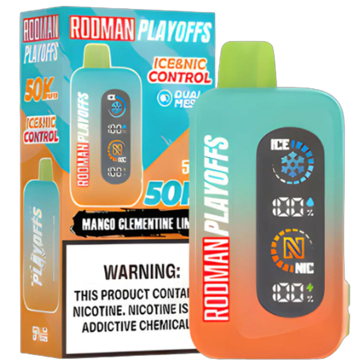 Rodman 20ml Playoffs 50K Puff Disposable
