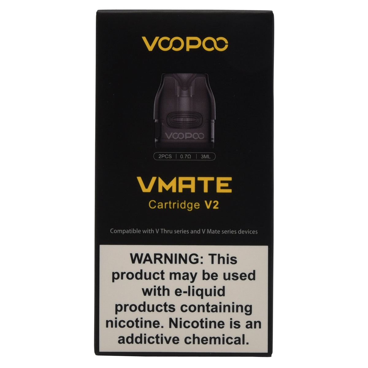 VooPoo VMATE V2 Cartridge 2pk Kings of Vapor and Smoke VooPoo VMATE V2 Cartridge 2pk Kings of Vapor and Smoke