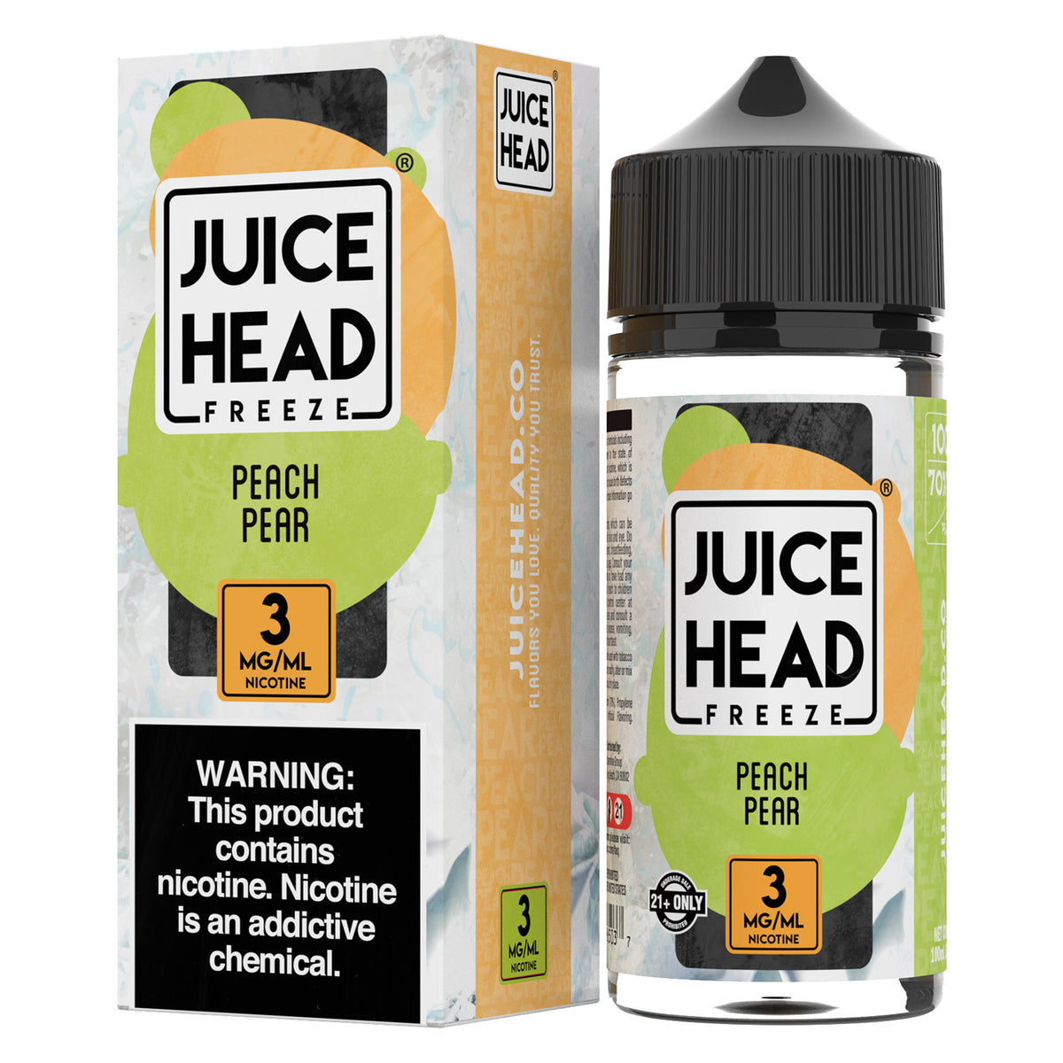 Juice Head 100mL Peach Pear Freeze