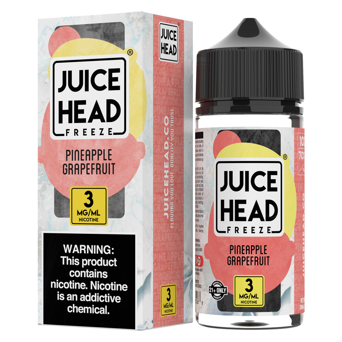 Juice Head 100mL Pineapple Grapefruit Freeze
