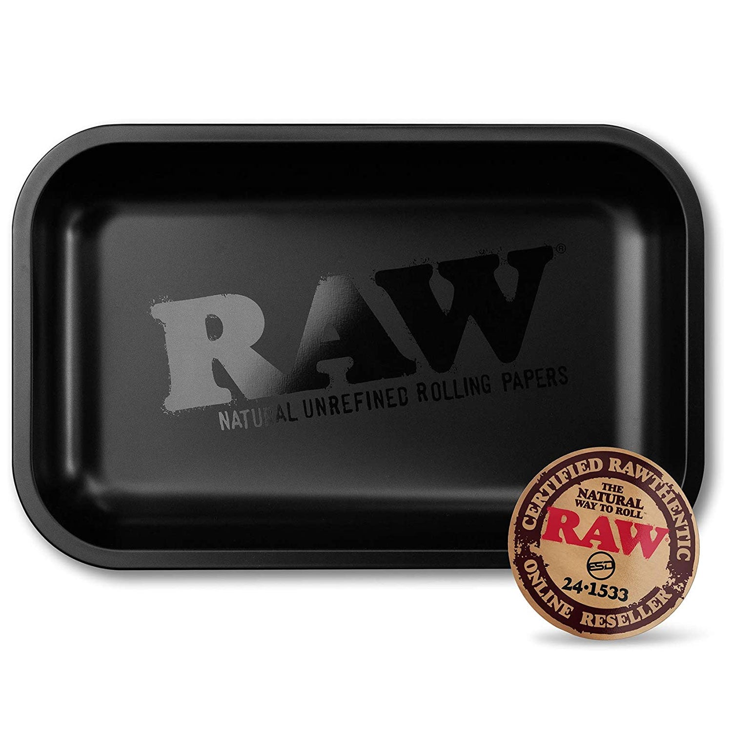 Raw Murder'd Small Metal Rolling Tray