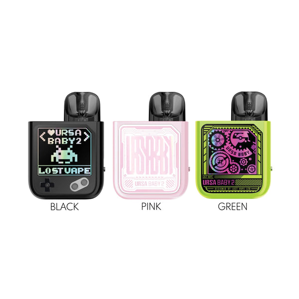 Lost Vape URSA Baby 2 Pod Kit Kings of Vapor and Smoke Lost Vape URSA Baby 2 Pod Kit Kings of Vapor and Smoke